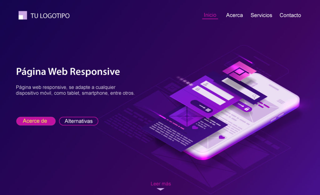 pagina web responsive